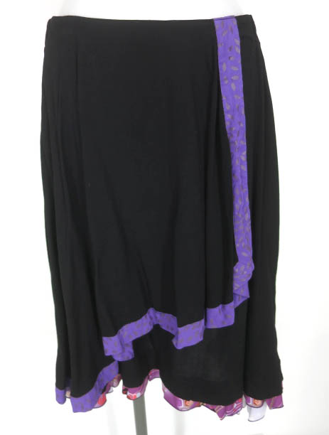 gouk 裾和柄フリルスカート