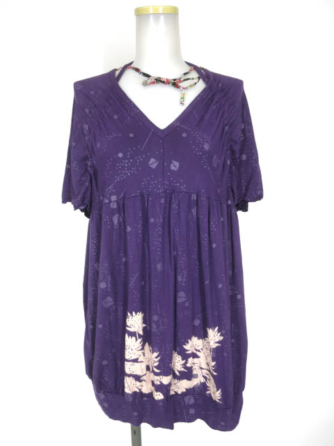 gouk 半袖チュニックカットソー