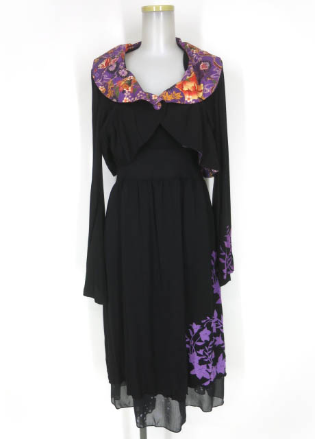 gouk ボレロ付きワンピース