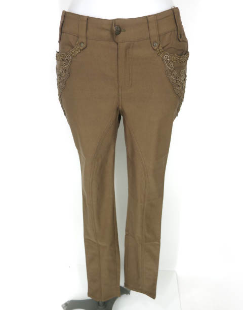 Rozen Kavalier レース付きスリムパンツ