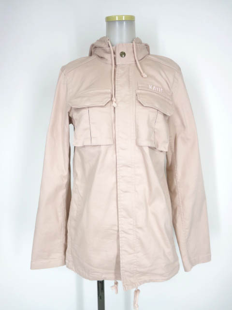 Katie フード付きミリタリージャケット