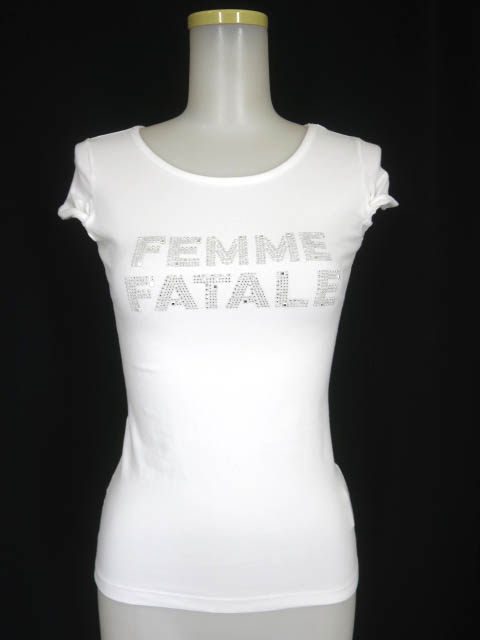 JEAN'S Paul GAULTIER FEMME FATALEラメスタッズTシャツ