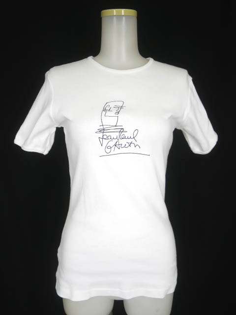 Jean Paul GAULTIER サイン刺繍Tシャツ