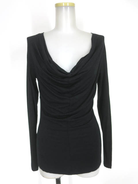 Jean Paul GAULTIER FEMME ドレープネック長袖カットソー