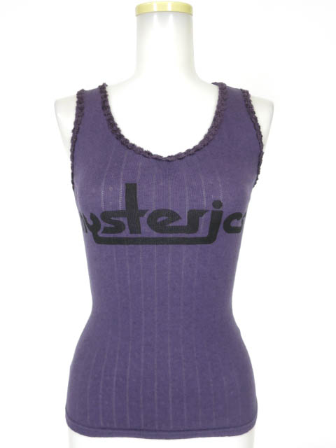 Hysterics ロゴプリントVネックタンクトップ