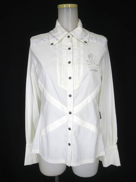 Ozz Croce / スカル刺繍入りシャツ / オッズオン オッズクローチェ Ozz