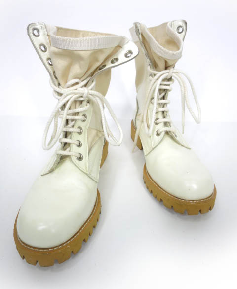 tricot COMME des GARCONS ミリタリーブーツ