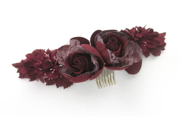 Victorian maiden レースローズ ガーランドコサージュ