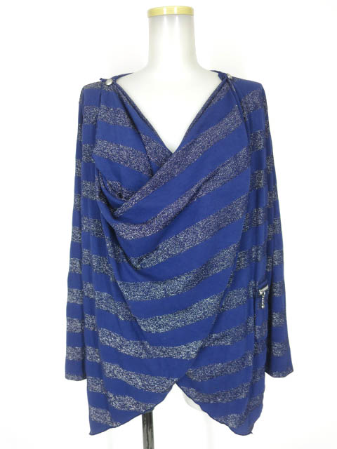 ALGONQUINS ボーダーカーディガン