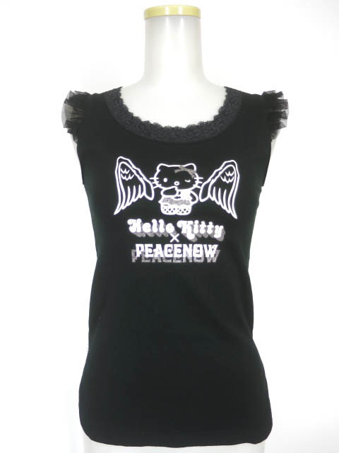 PEACE NOW キティちゃんノースリーブカットソー