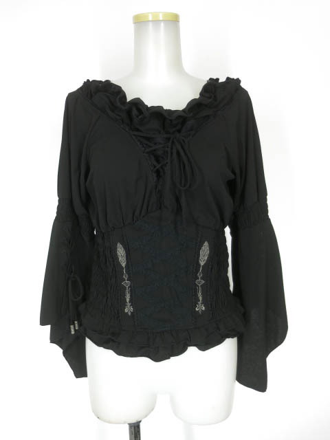 Rozen Kavalier オフショルダープルオーバーブラウス