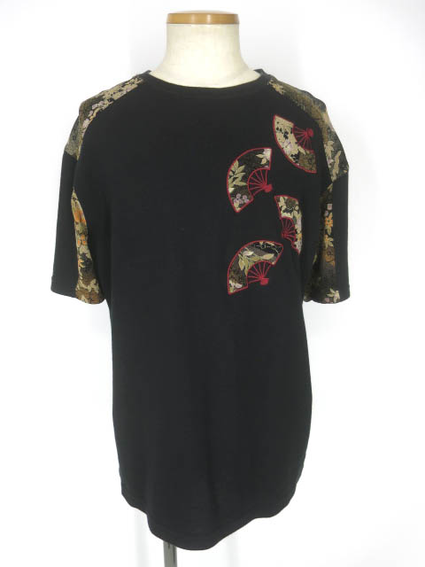 JUVENILE DELINQUENT 和柄切替Tシャツ