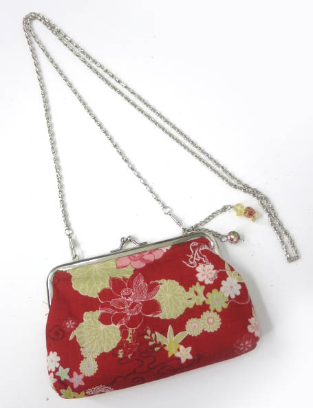 gouk 和柄がま口ポシェット