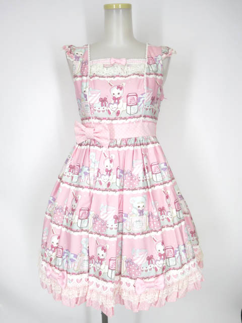 Angelic Pretty Fancy Box肩フリルジャンパースカート