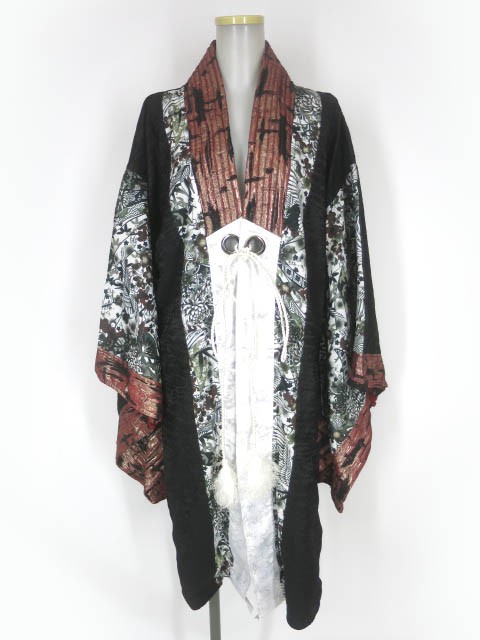 Qutie Frash 着物ロングカーディガン