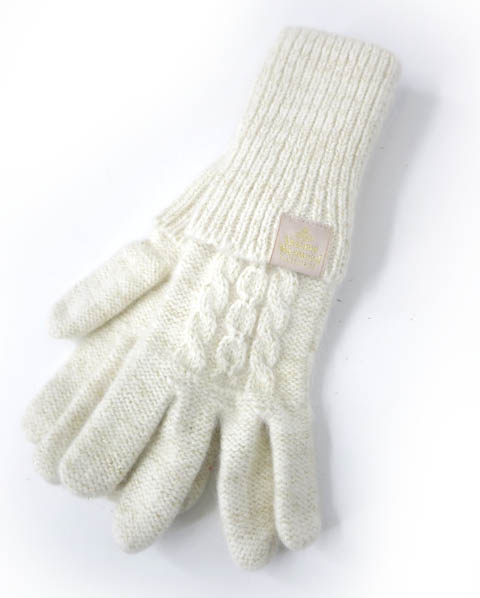 Vivienne Westwood ラメニット手袋