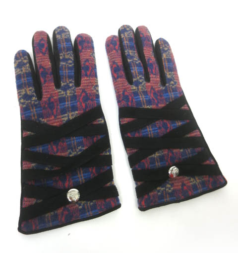 Vivienne Westwood レザー＆ニット コンビ 手袋