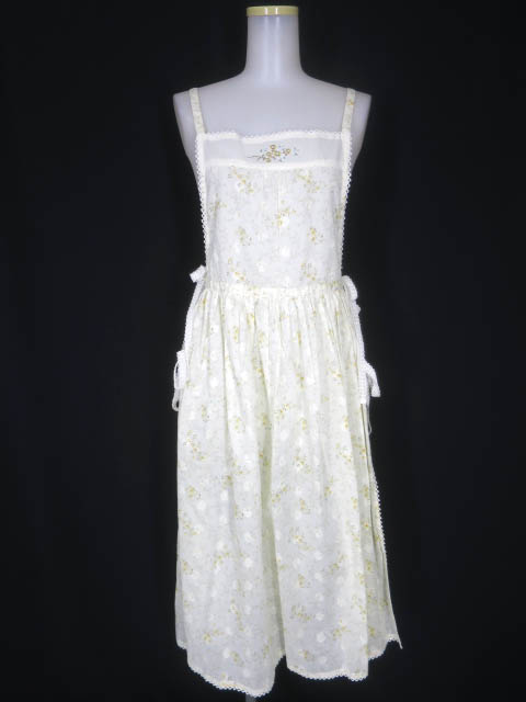 Garland 花柄エプロンワンピース