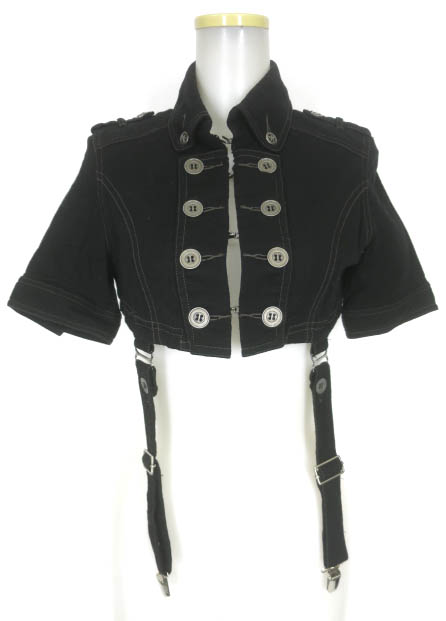 ALGONQUINS ガーター付きナポレオンボレロジャケット