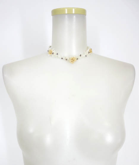 Victorian maiden ローズフェアリービーズチョーカー