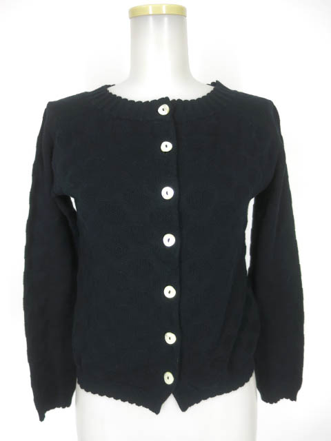 Jane Marple ジャガードニットカーディガン