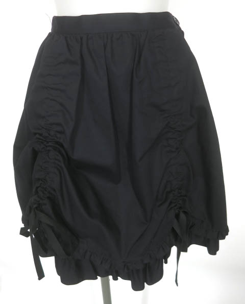 PEACE NOW フロントバッスルフリルスカート