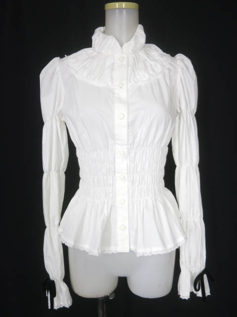 Moi-meme-Moitie シャーリングブラウス