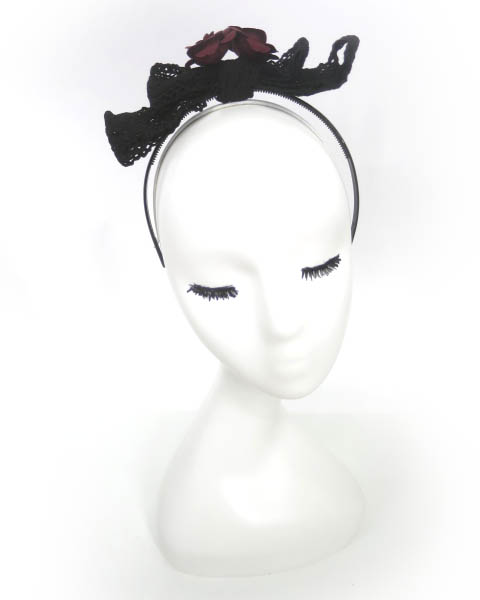 Victorian maiden レースリボンローズカチューシャ