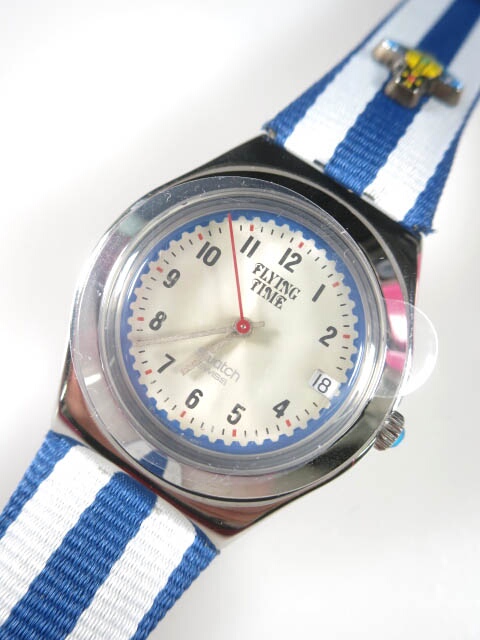 Vivienne Westwood × SWATCH 腕時計 FLYING TIME (YLS415P)