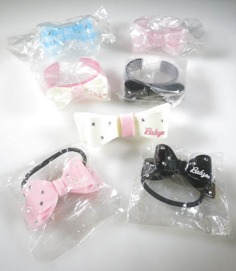 BABY, THE STARS SHINE BRIGHT バングル型ブレスレット、バレッタ、ヘアゴム 7点セット