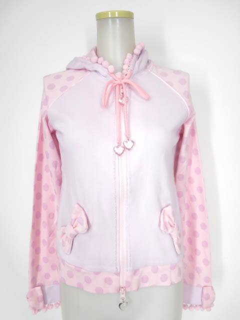 Angelic Pretty ドット配色ラグランパーカ