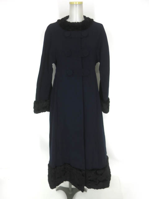 Jane Marple Dans Le Salon ファー付きマキシロングコート