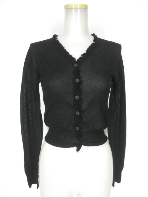 Jane Marple Dans Le Salon フリルニットカーディガン