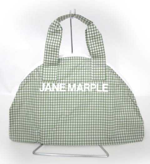 Jane Marple ギンガムチェックボストンバッグ
