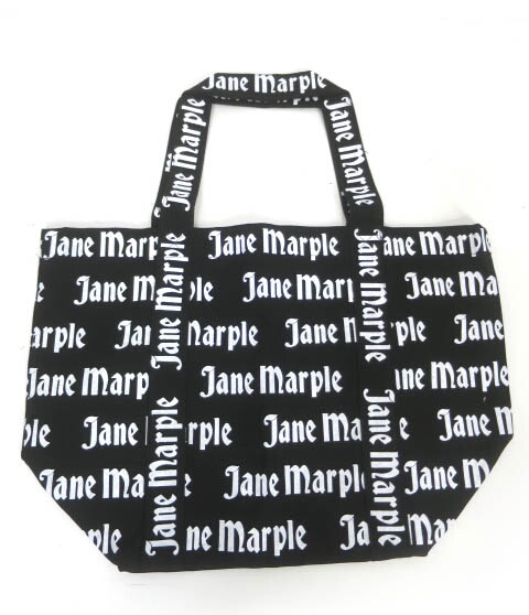 Jane Marple ロゴ柄トートバッグ