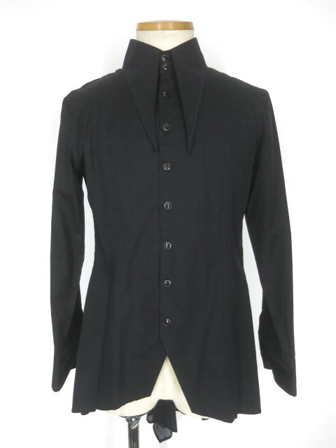 BPN FOR MEN バック編み上げ付きロングブラウス