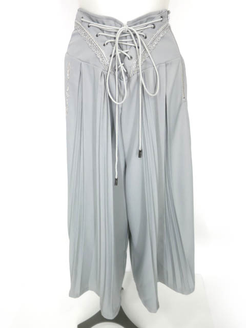 Rozen Kavalier プリーツ袴ワイドパンツ