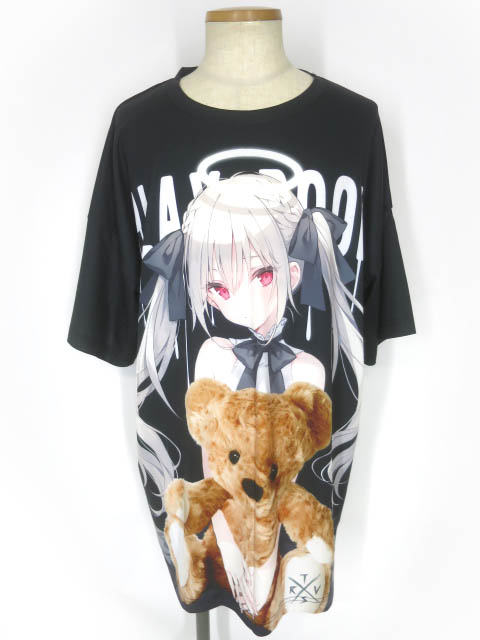 TRAVAS TOKYO × rurudo ビッグシルエットTシャツ