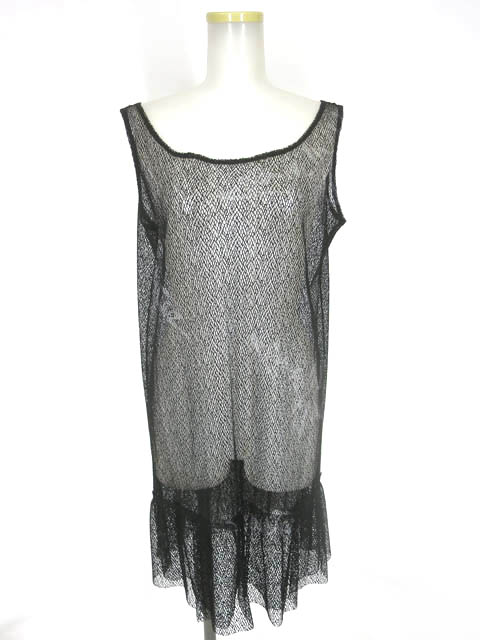 Jean Paul GAULTIER FEMME ネットノースリーブワンピース