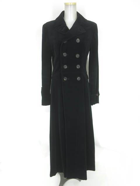 Jean Paul GAULTIER 別珍マキシロングダブルコート