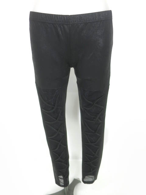 NAOTO SEVEN メッシュ切替レギンスパンツ