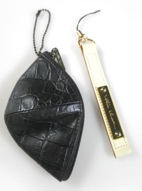 alice auaa レザー携帯ストラップ, ミニポーチ セット