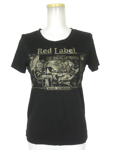 Vivienne Westwood RED LABEL キャット＆ドッグ ポーカープリントTシャツ