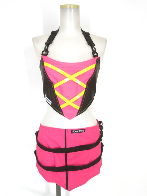 Pen&Lolly スカート、トップス、ファーレッグ、アームカバー&チョーカー セット