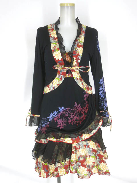 gouk ボレロ付きキャミワンピース