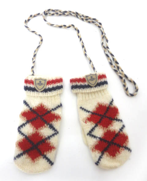 Vivienne Westwood アーガイルニット手袋