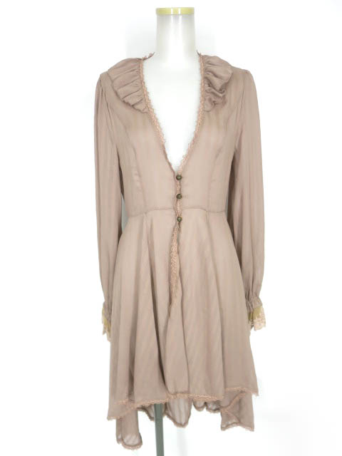 OZZ ONESTE シフォンロングカーディガン