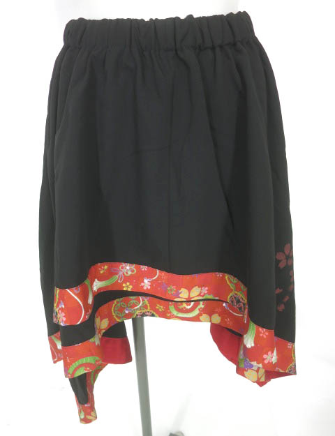 gouk 和柄切替サイドロングスカート