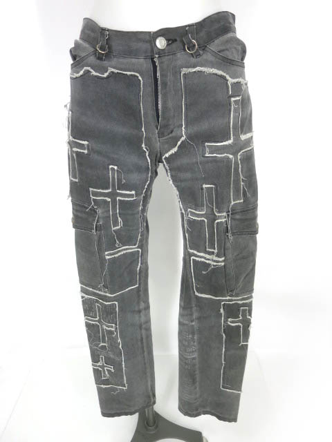 h.ANARCHY クロスデザインカーゴパンツ