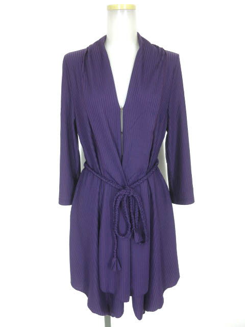 OZZ ONESTE フックボタンドレープカーディガン